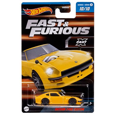 玩三工作室 風火輪 HOT WHEELS 玩命關頭 Datsun 240Z CUSTOM 蝦皮購物