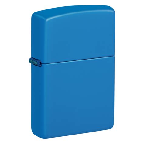 Zippo Classic Sky Blue Matte Zippo Singapore