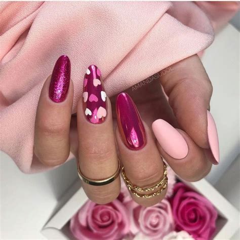 Semilac Sverige Sweden On Instagram Valentine Nails Semilac