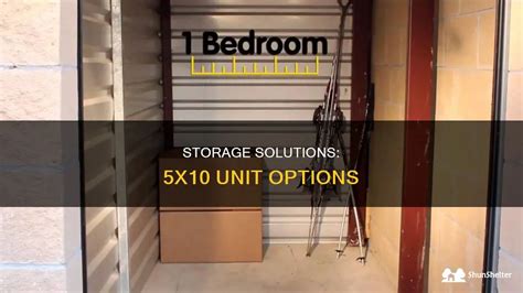 Storage Solutions 5x10 Unit Options Shunshelter