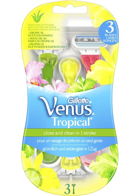 Бритвенные станки одноразовые Gillette Venus Tropical 3 шт ...