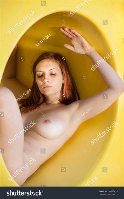 Beautiful Nude Woman Playing On Playground Stock Photo 189522629 Shutterstock