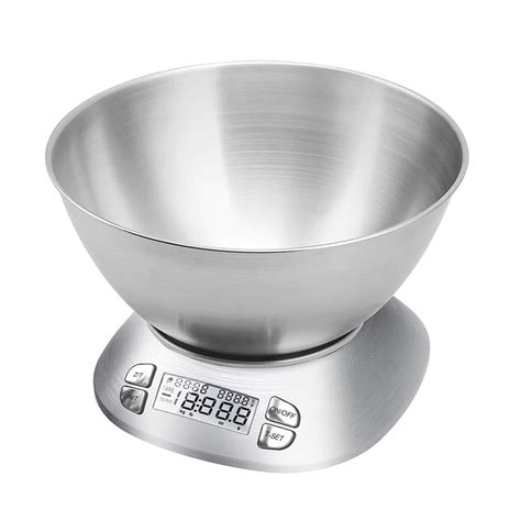 amazoncom digital kitchen scale  removable bowl  volume