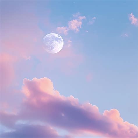 dreamy pink moon wallpaper pictures