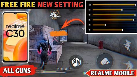 My Sensitivity Settings Realme C30 Realme C30 Free Fire Test Realme