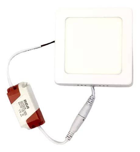 Panel Led W Sobreponer Rca Luz Neutra K Natural Mercadolibre