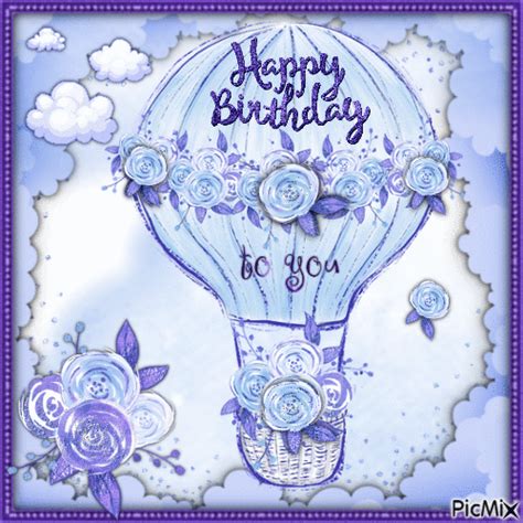 Hot Air Balloon Happy Birthday To You Pictures Photos And Images For Facebook Tumblr