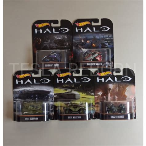 Jual Diskon Spesial Hotwheels Hot Wheels Retro Halo Warthog Gungoose Scorpion Wraith Ghost