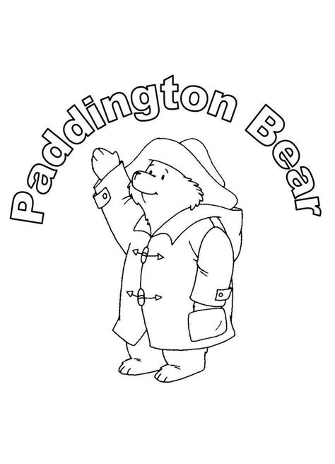 Adventures Paddington Coloriage Imprimer