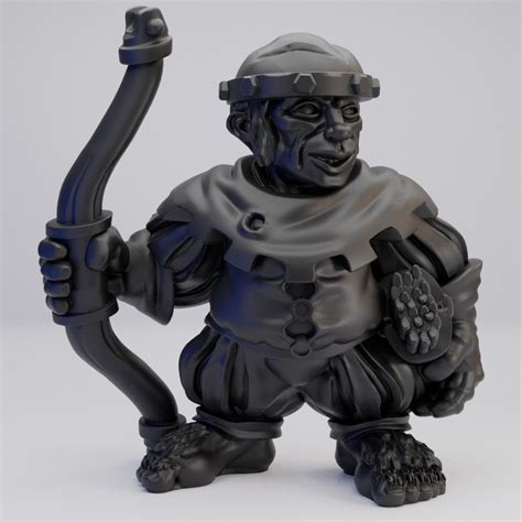 Hot Goblin Halfling Bow Pose B
