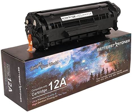 Proffisy 12A Toner Cartridge For HP 12A Q2612A High Yield Compatible