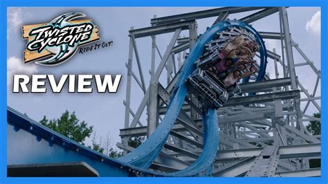 In Depth Twisted Cyclone Review Six Flags Over Georgia Rmc Hybrid Coaster Youtube