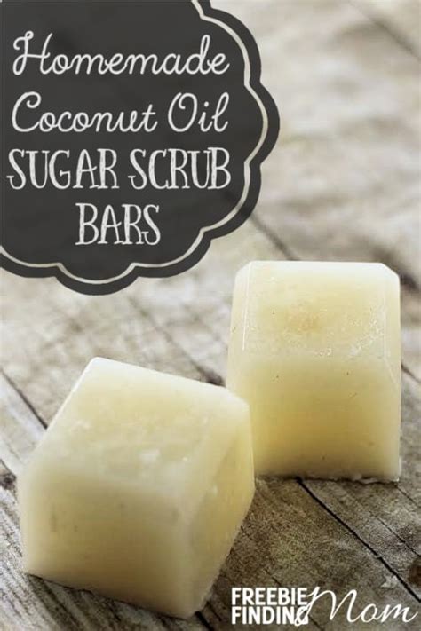 Diy Beauty Care Homemade Sugar Scrub Bars With Coconut Oil