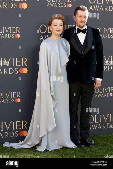 London, UK. 06th Apr, 2025. Lesley Manville and Alfie Oldman attend the ...