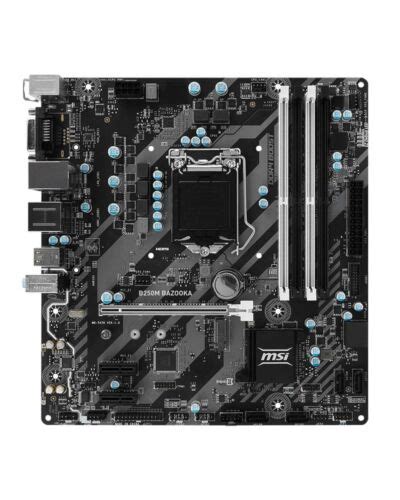 MSI B250M Bazooka MS-7A70 Ver.1.0 Intel B250 Micro ATX Sockel 1151 ...