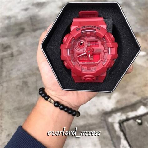 G Shock Ga Red Edition Th Anniversary Autolight Watch