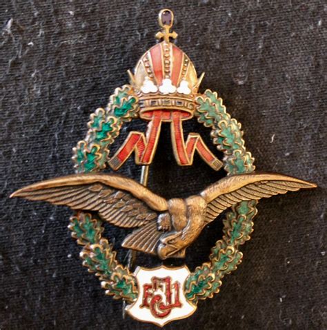 Austria Hungary Army Field Fji Pilot Wing Collector