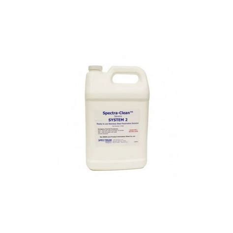 Spectra Clean System No 2 Ss Cleaner Extreme Treatment 1 Gal Jug