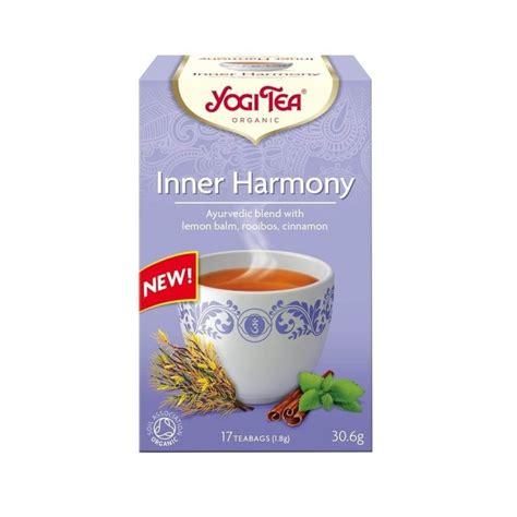 Yogi Tea Harmonie Intérieure Bio Thé à la Mélisse Lavande et Cannelle