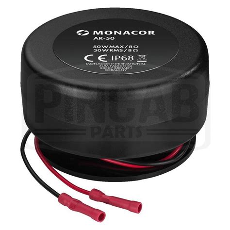 Enceinte vibrante large bande 50W Monacor AR-50