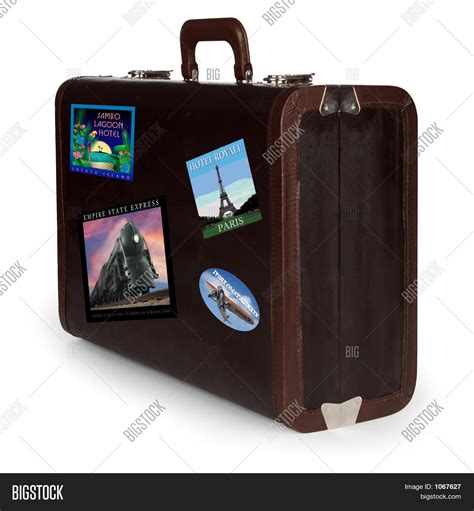 Suitcase Stickers Image & Photo (Free Trial) | Bigstock