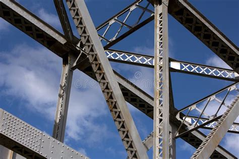 Architectural Details On The Howard Street Bridge In Baltimore