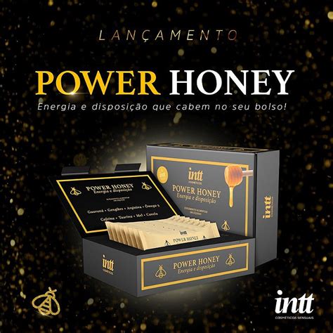 POWER HONEY MELZINHO ESTIMULANTE SEXUAL CAIXA 8 SACHÊS INTT Ninguém Vai Saber Sex Shop
