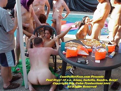 B COHF Pool Party Bonus Magazine Porn Pic