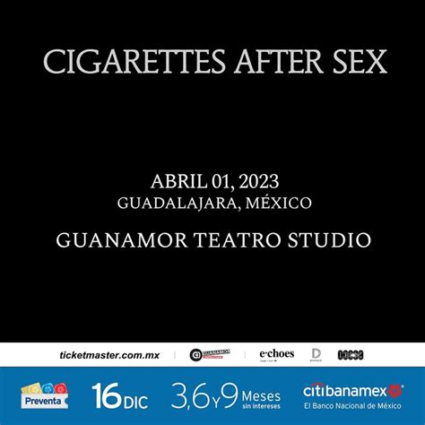 Cigarettes After Sex regresa a Guadalajara y Ciudad de México en Cassini MX