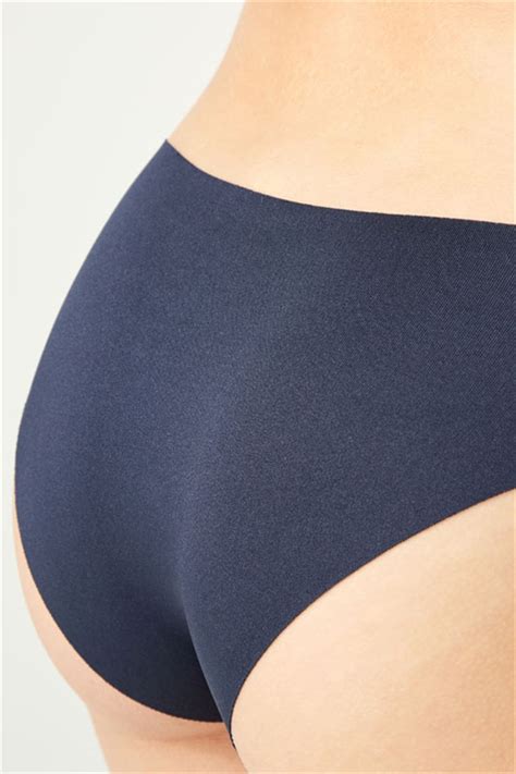 Basic İz Yapmayan Lazer Kesim Kadın Bikini Külot 3 lü Paket 5 COTTONHILL