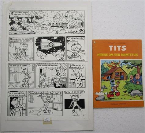 Tits Originele Pagina P Herrie Om Een Ruimtetuig Catawiki