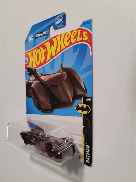 Hot Wheels ERROR Batmobile Red 4 5 Batman HE BRAVE AND THE BOLD 2023