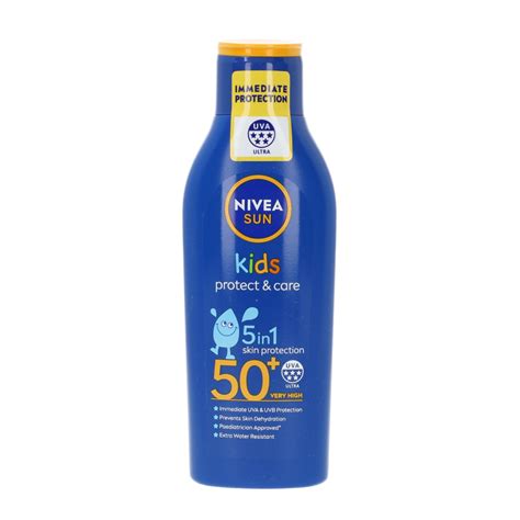 Nivea Sun Kids Lotion Protect Care SPF50 1200 ml mlieko na opaľovanie