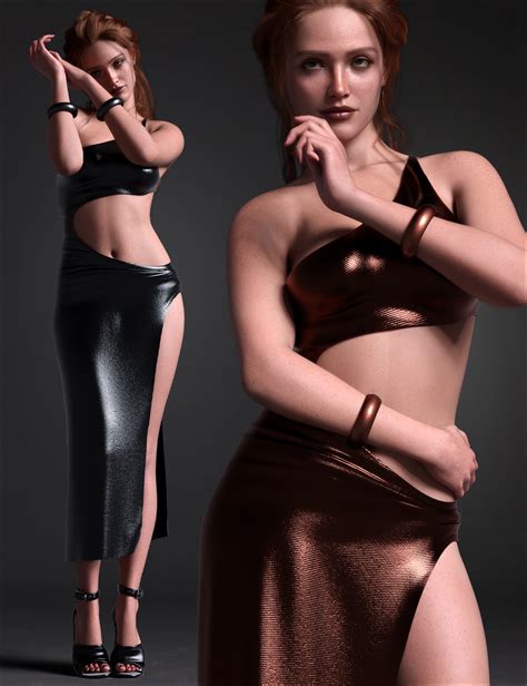 Dforce Elegance Outfit Set For Genesis Daz D