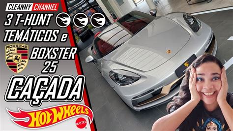 CAÇADA HOT WHEELS ECONTRAMOS um PORSCHE BOXSTER no PERCURSO PT BR Cleanny channel