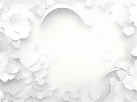 Premium AI Image | White love background white background love images