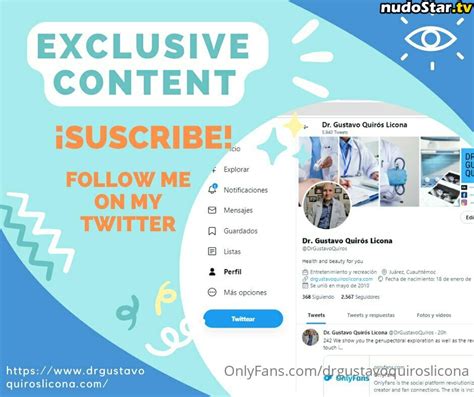 Dr Gustavoquiroslicona Drgustavoquiroslicona Nude OnlyFans Photo 1 Nudostar TV