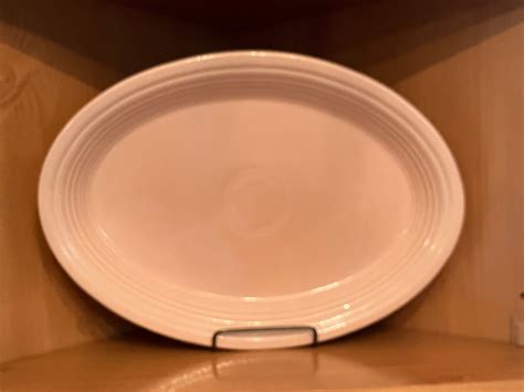 Fiesta Glazed Ceramic Apricot Large Oval Serving Platter 13 Etsy