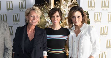 Exclusif Sophie Davant Nathalie Renoux Et Faustine Bollaert Soirée