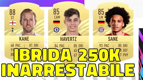 Ibrida Inarrestabile Da K Fifa Squad Builder Youtube