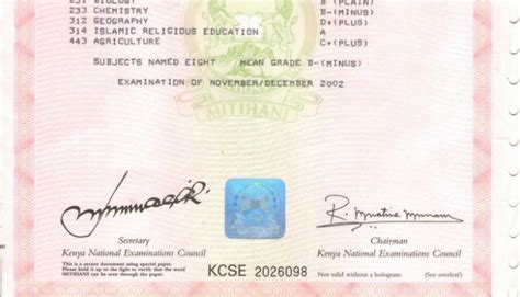 How To Apply For A Replacement Of Your Kcse Certificate Ke