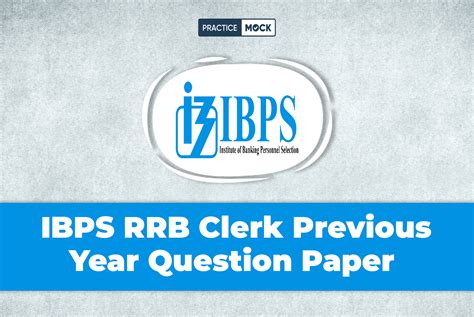 Ibps Rrb Clerk Previous Year Question Paper Download Paper Pdf