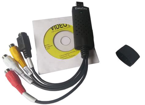 EasyDay EasyCap DC60 USB 2.0 RCA AV S-Video CVBS Video Audio TV VHS DVD ...
