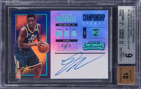 Most Valuable Donovan Mitchell Basketball Cards