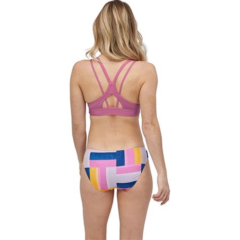 Patagonia Nanogrip Sunset Swell Bikini Top Women S Backcountry
