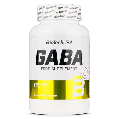 Biotech USA - GABA - Relaxed mind and body - TRUFIT.eu