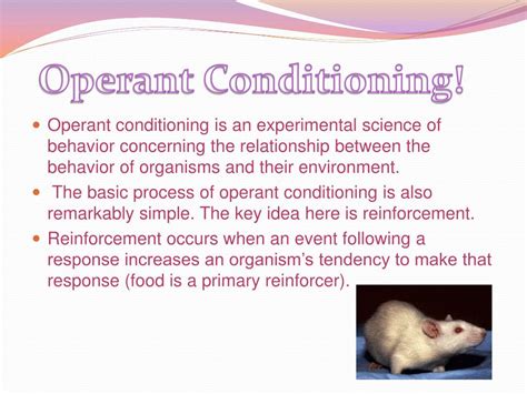 Ppt Classical And Operant Conditioning Powerpoint Presentation Free Download Id 2376698