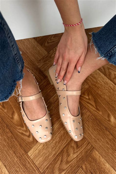 Kadın Babet NUDE TAŞLI