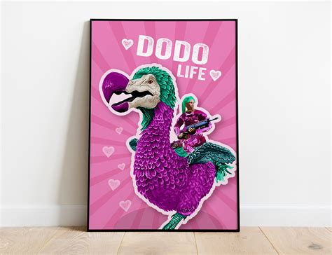 Dodo Life Poster Ark Survival Evolved Game Decor Video Game Art