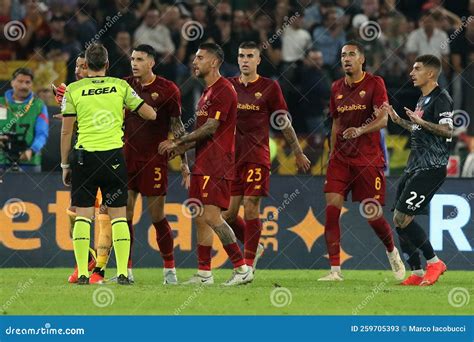 Football: Serie a 2022/2023 - Match Day 11 - AS Roma Vs Napoli Calcio